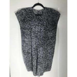 PLEATS PLEASE by Issey Miyake Shirt Tunic Top Speckled - Size 5